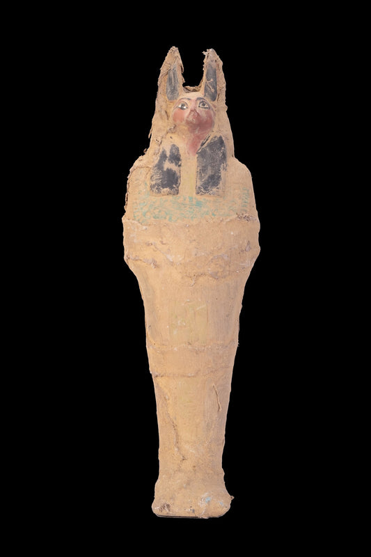 Marvelous Mummified Ushabti of Anubis symbol of afterlife and mummification Human body & Jackal Head Handmade in Egypt