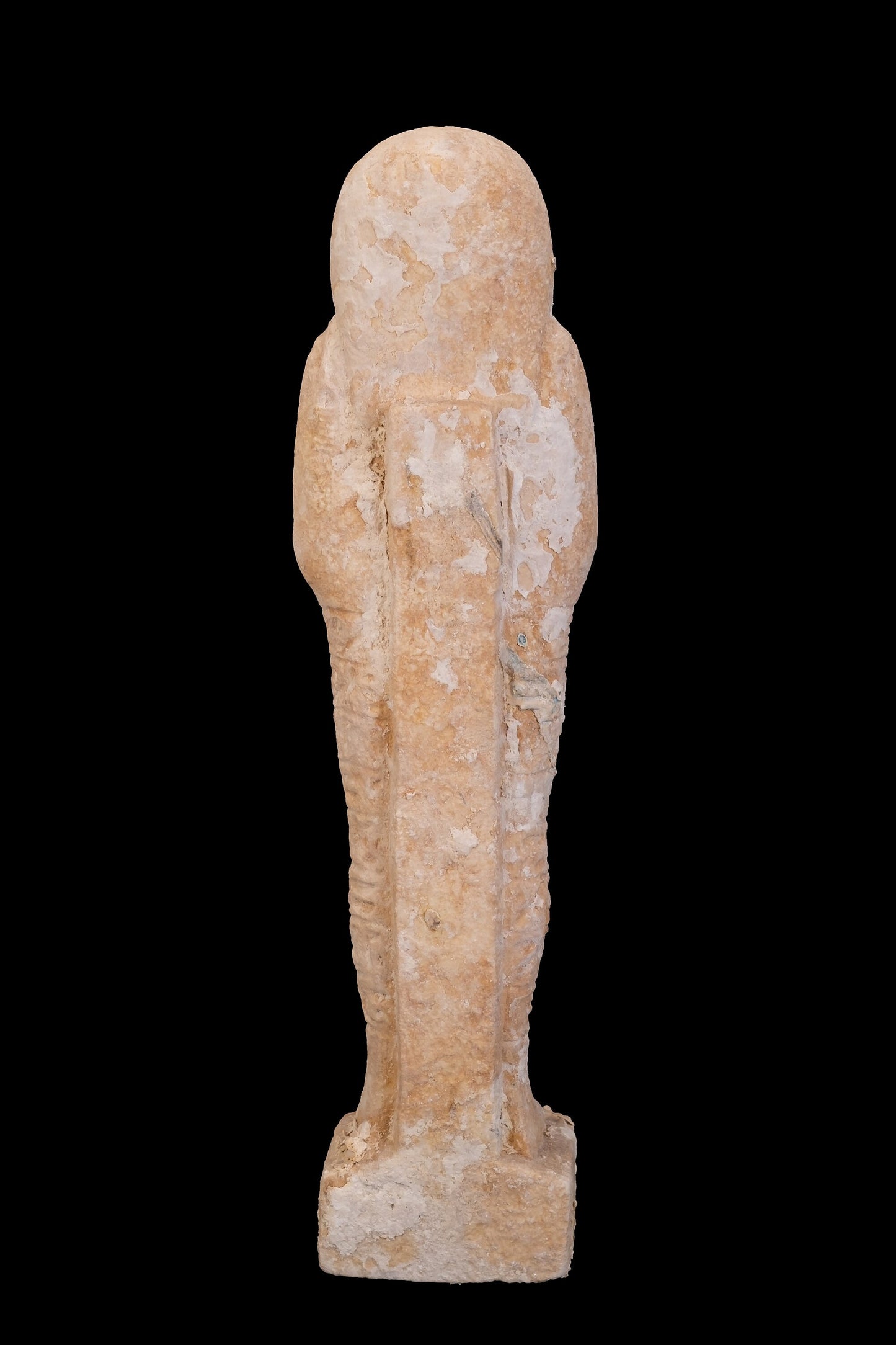 Marvelous Ushabti of Isis goddess of healing and magic protect you and your home- Altar statue from Lime stone. Made with Egyptian soul