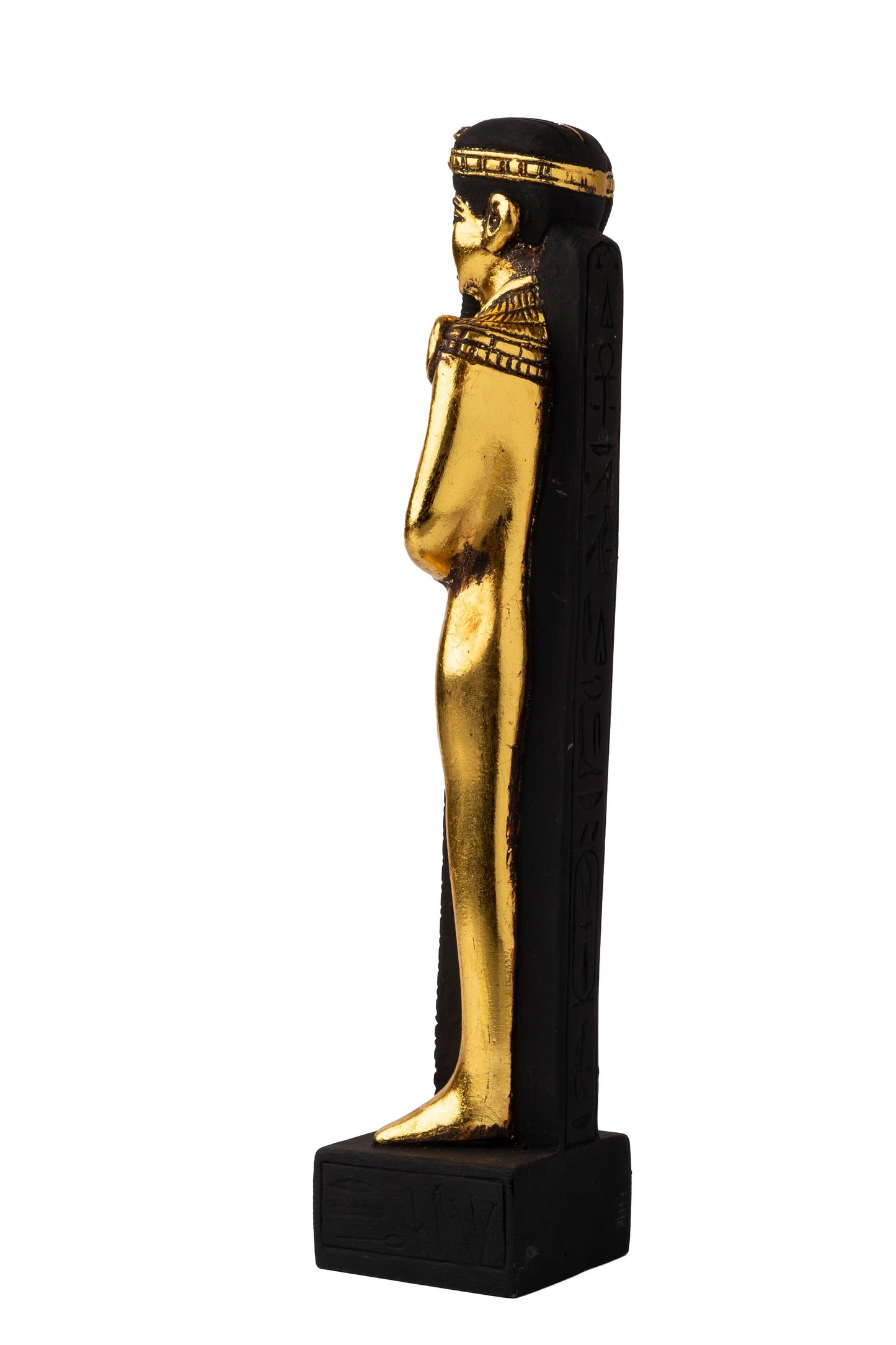 Unique Egyptian Altar Statue of Khensu The God of the moon & Time standing and holding the stick with amazing  made with Egyptian soul