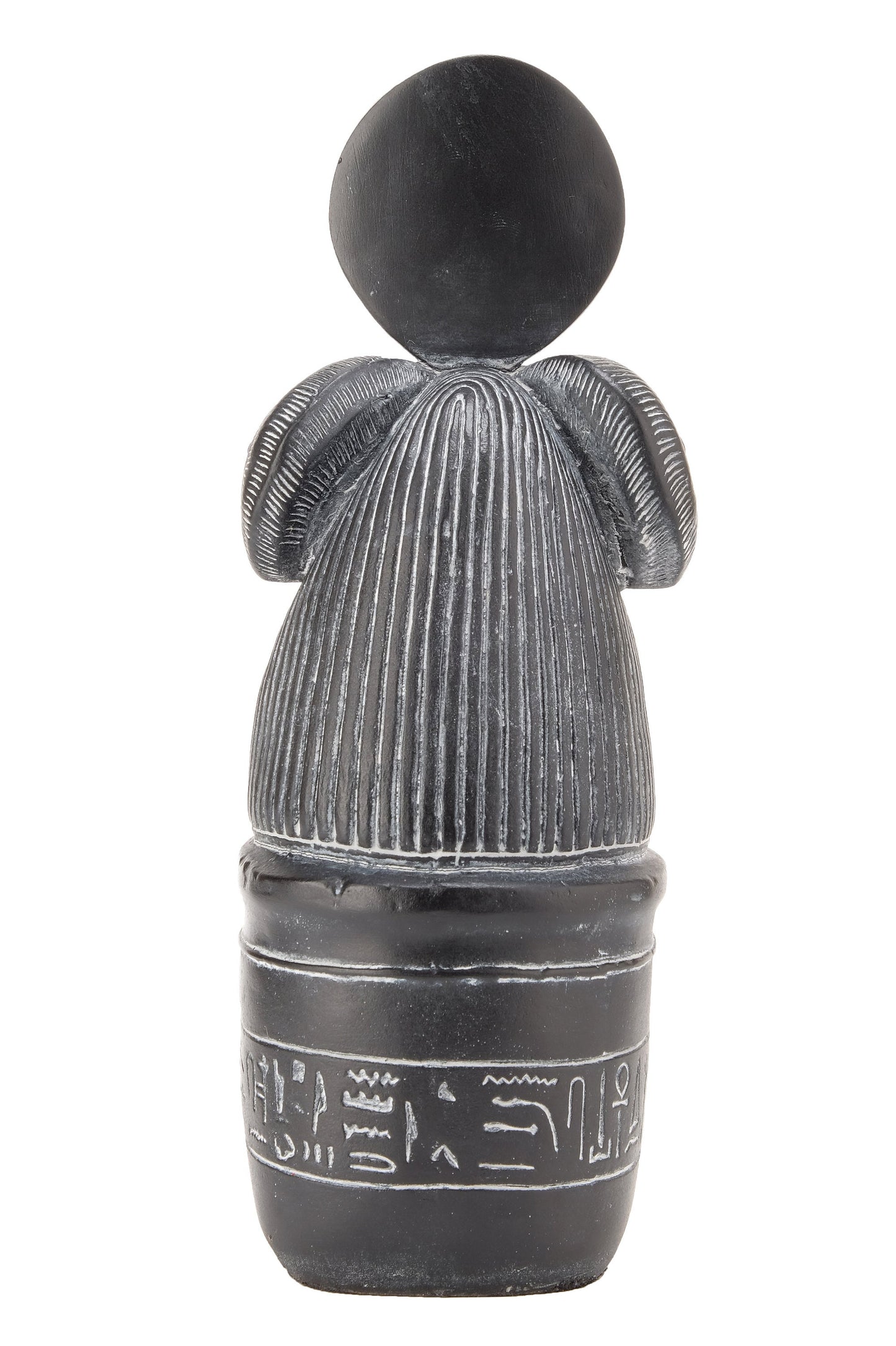 Amazing Khnum head Egyptian symbol of the Nile and fertility in form of Ram- black heavy stone made in Egypt