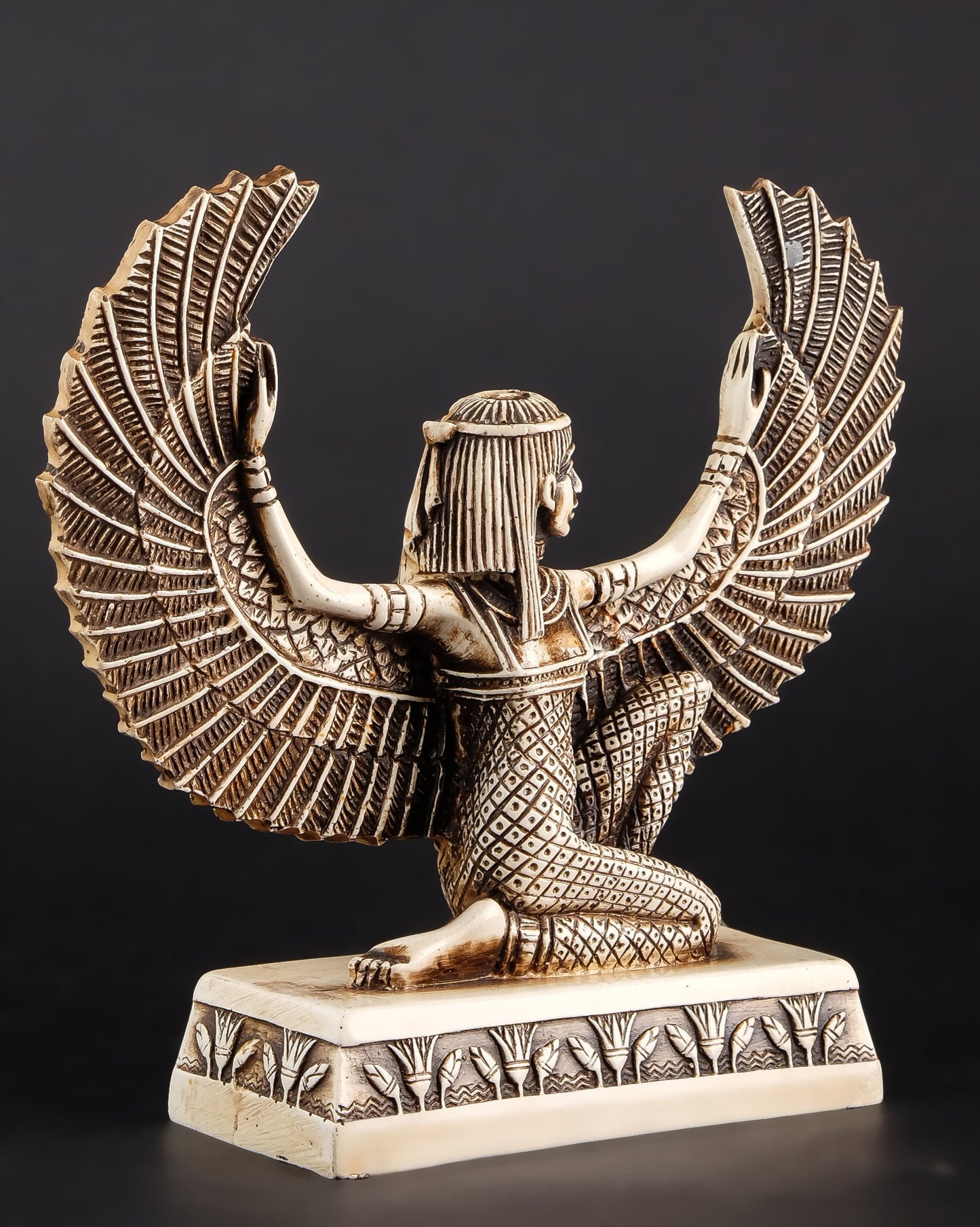 Isis Wings symbol of healing made of polystone - made in Egypt