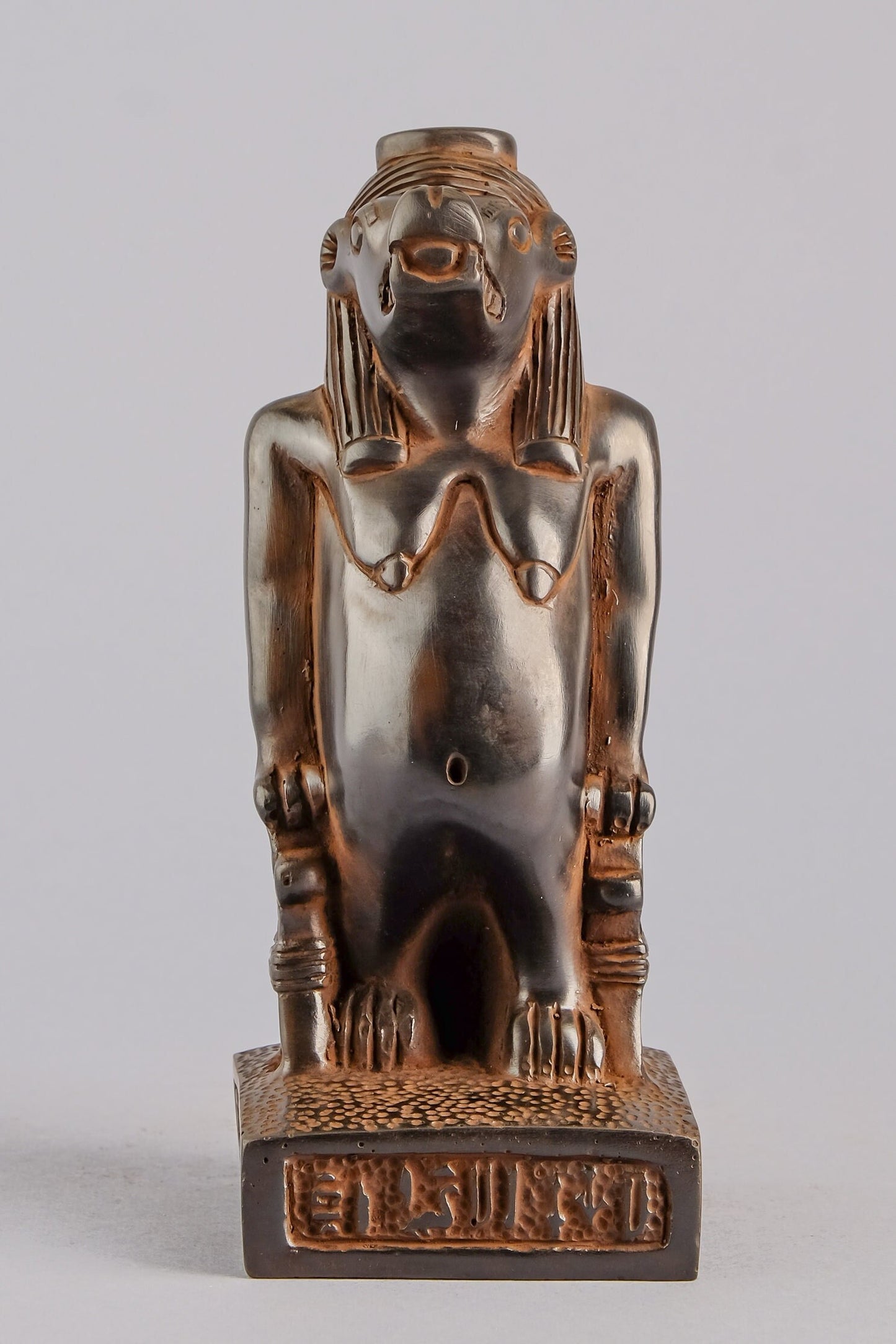 Ancient Egyptian statue of Taweret (Taueret, Taurt, Apet, Opet) The Gret Femal- was the ancient Egyptian goddess of maternity made in Egypt