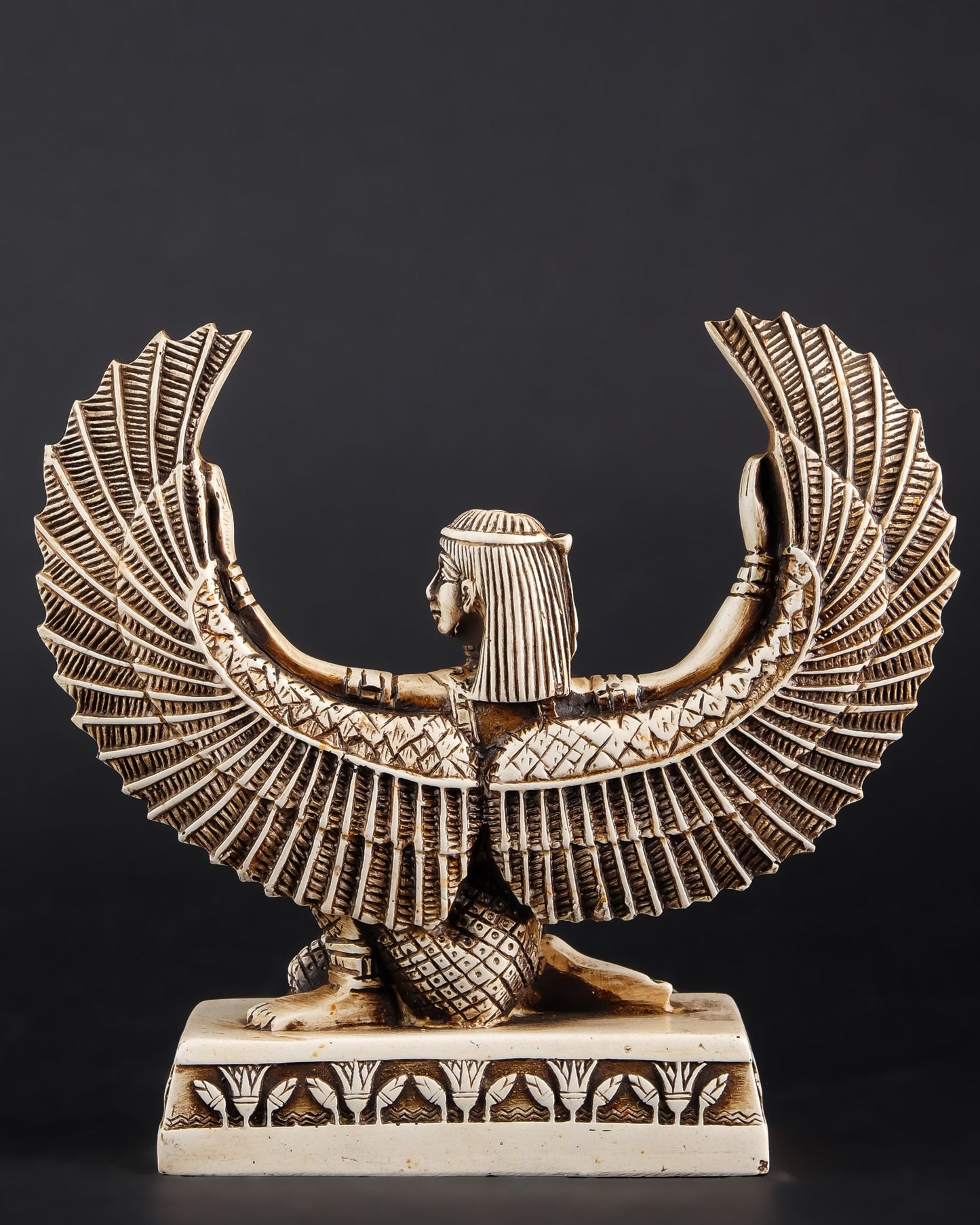 Isis Wings symbol of healing made of polystone - made in Egypt