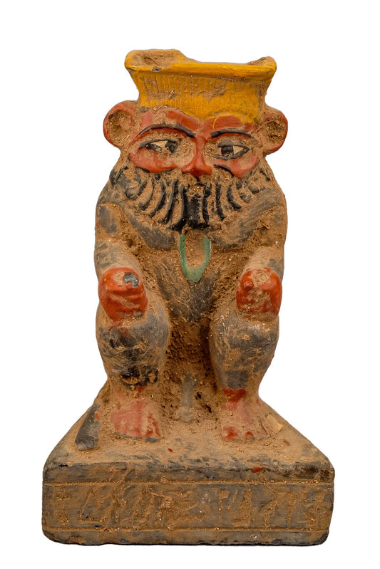 Ancient Egyptian statue of Bes