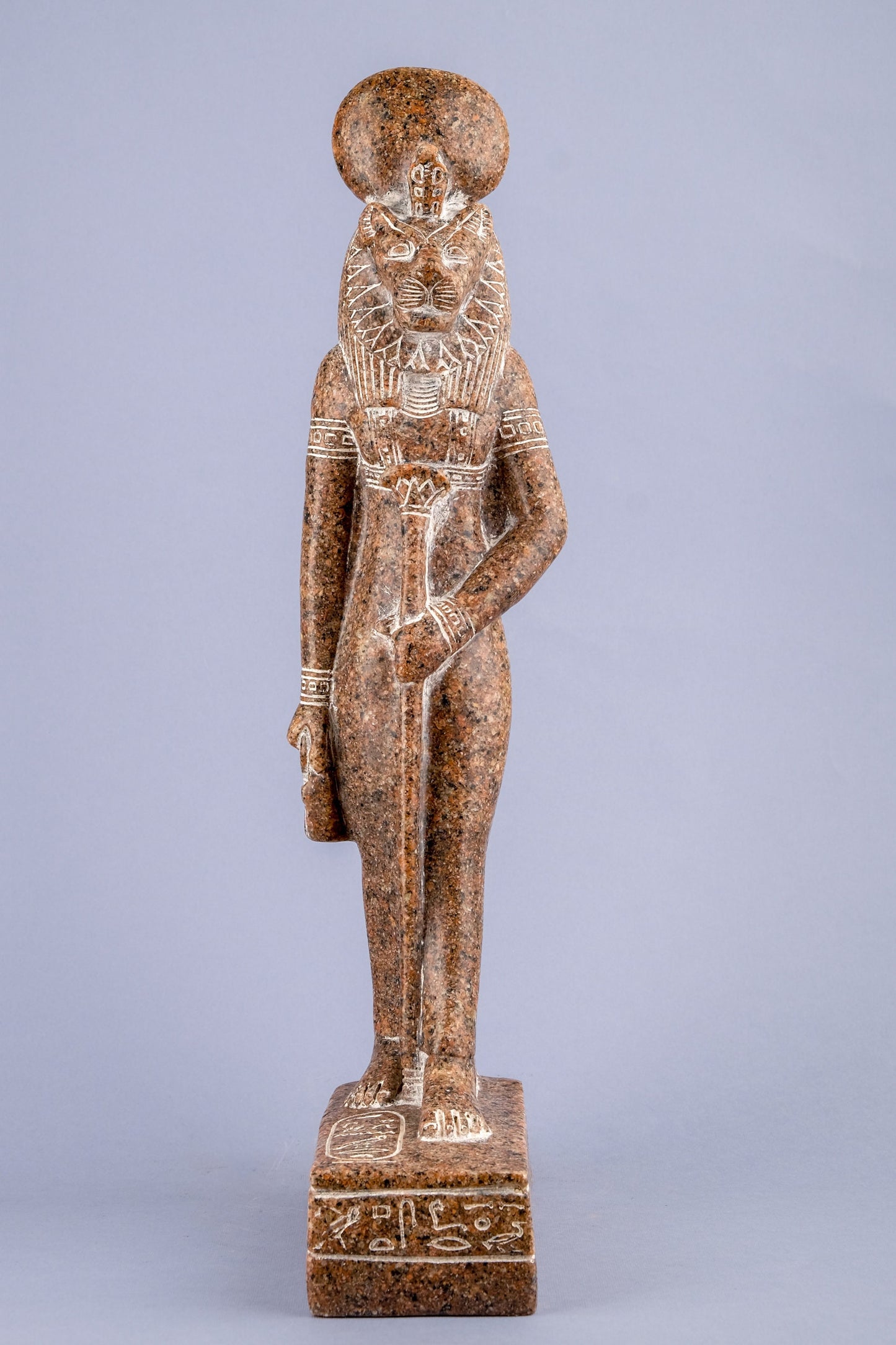 Ancient Egyptian statue of Sekhmet, also spelled of Sakhmet - made in Egypt