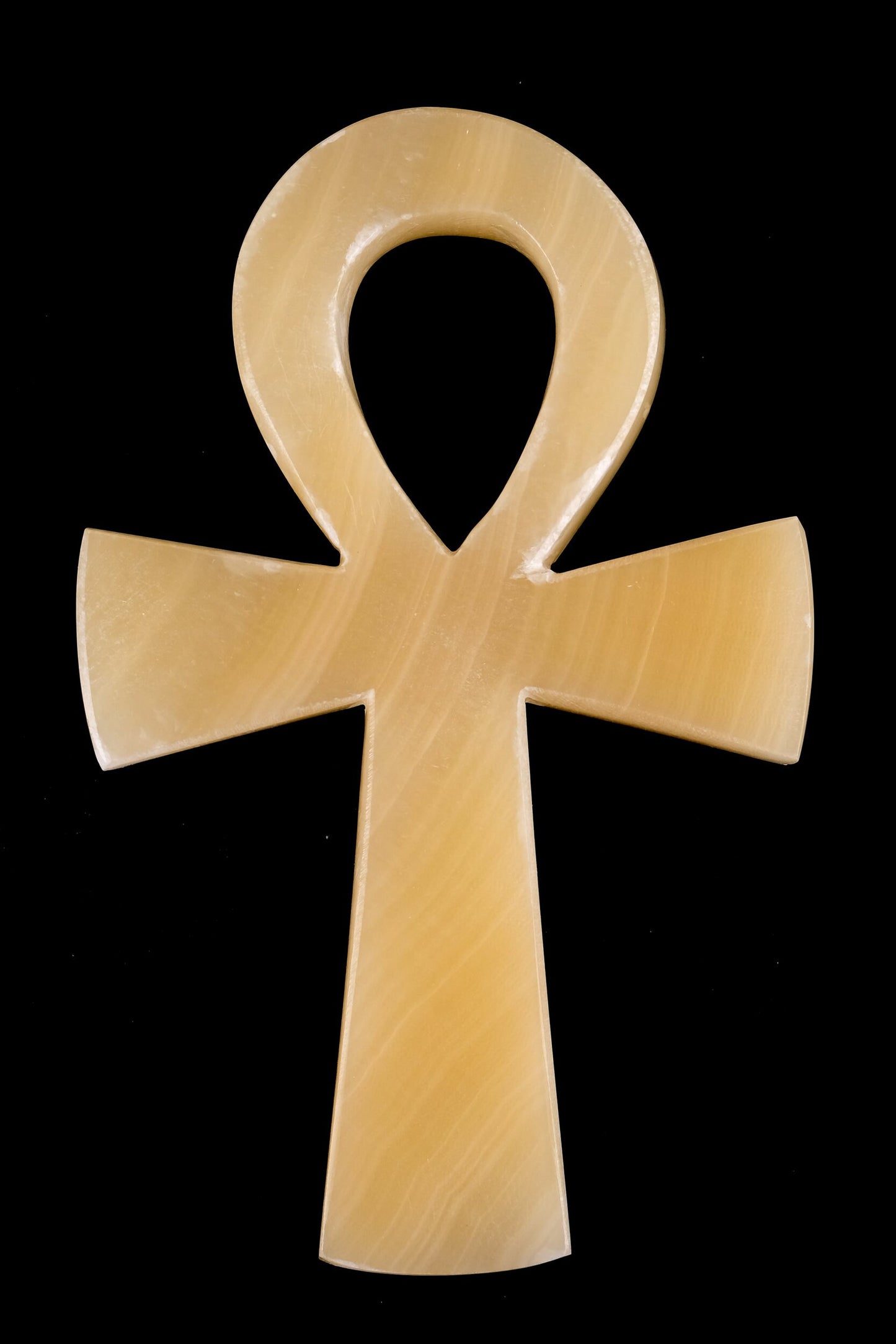 Ancient Egyptian Ankh Handmade from Alabaster stone made in Egypt