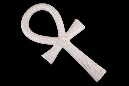 Ancient Egyptian Ankh or key of life Handmade from Alabaster stone made in Egypt