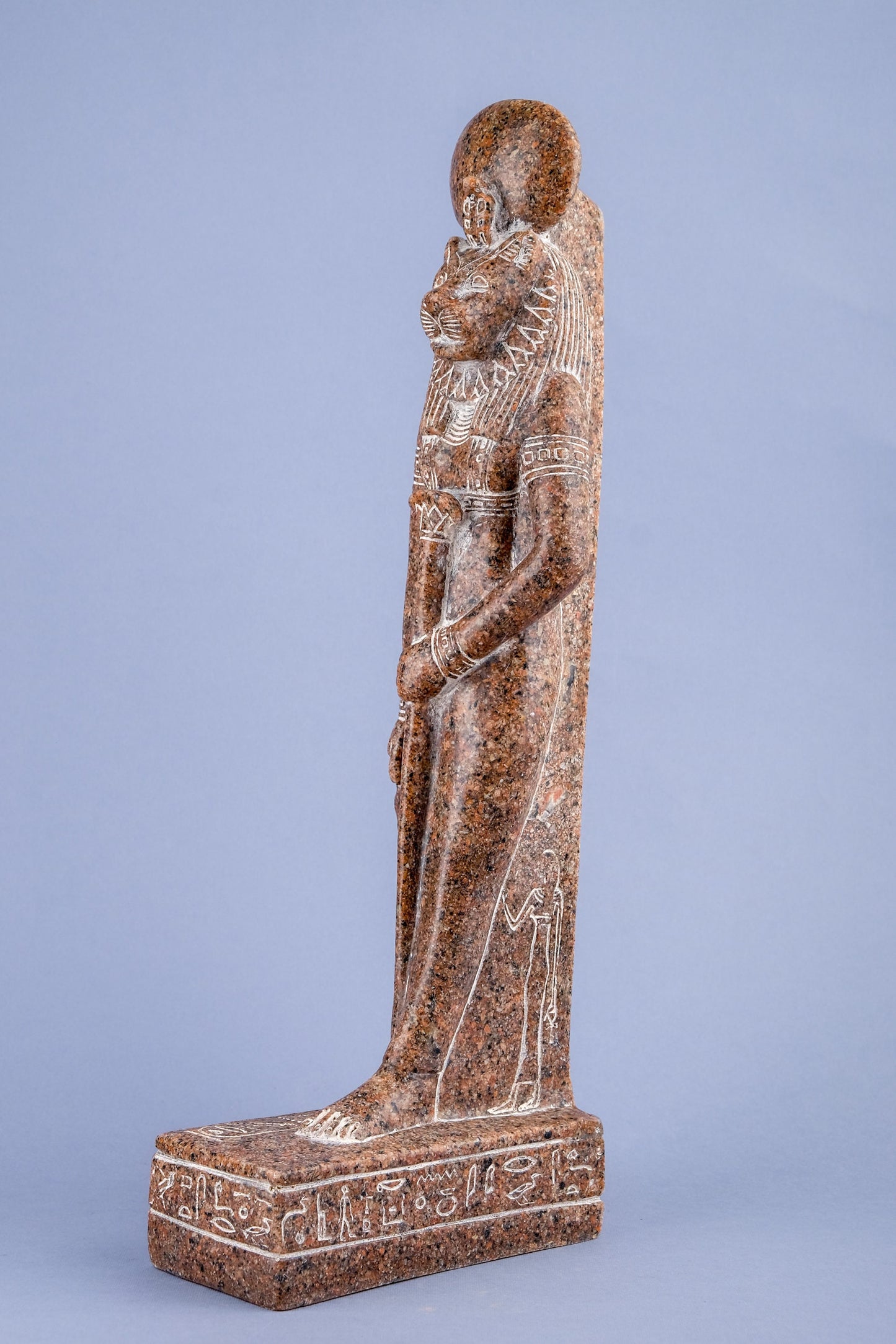 Ancient Egyptian statue of Sekhmet, also spelled of Sakhmet - made in Egypt