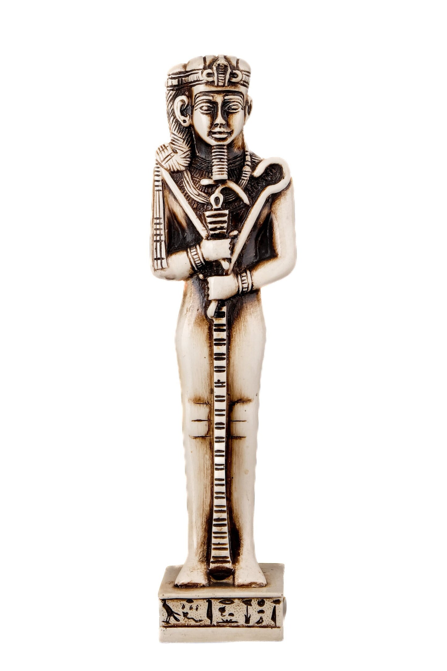 Ancient Egyptian statue of Khonsu the symbol of the moon - made in Egypt