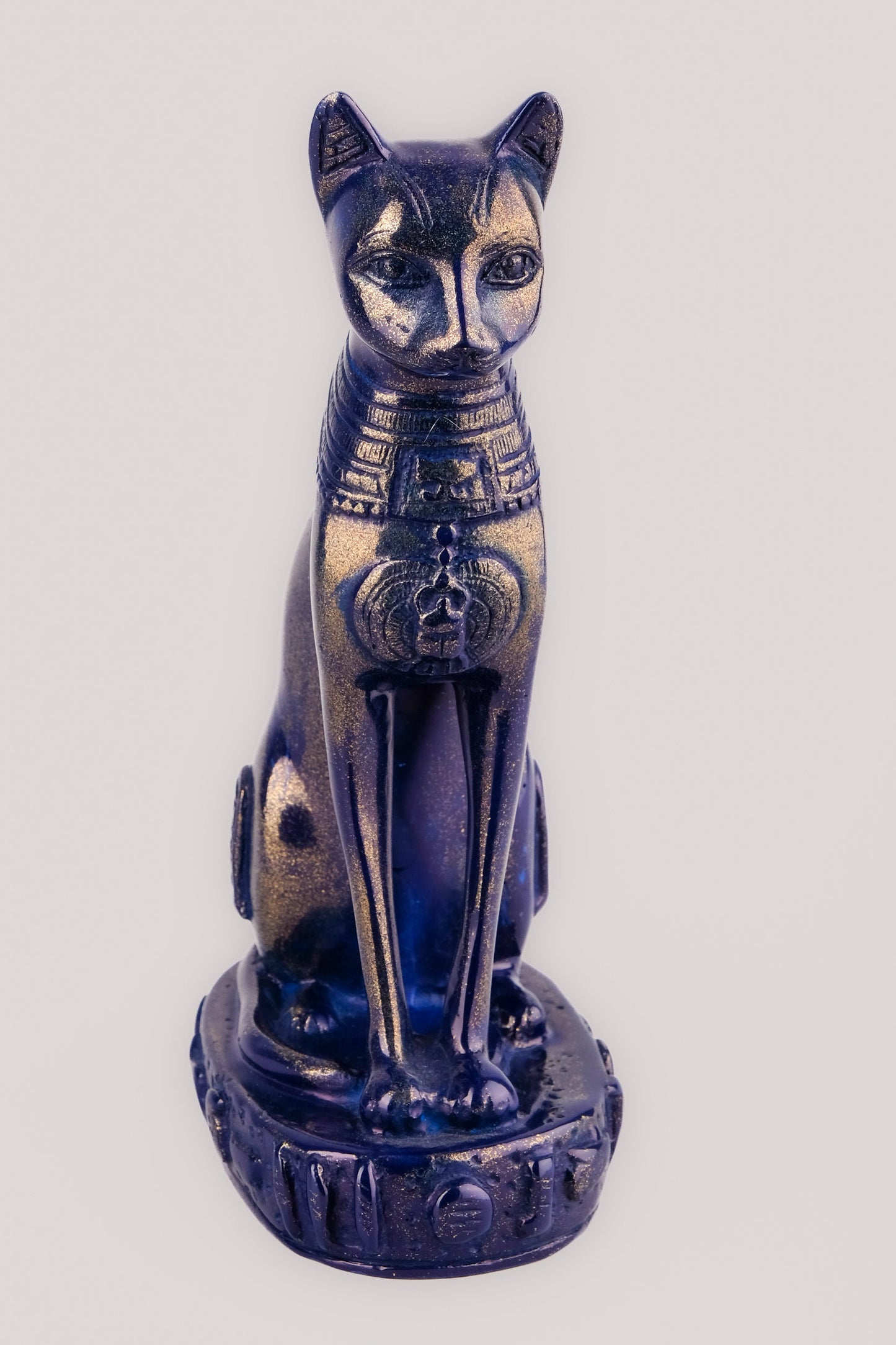 Hand-carved Bastet goddess statue - home decor cat - pharaonic Cat- Egyptian Bastet Made in Egypt