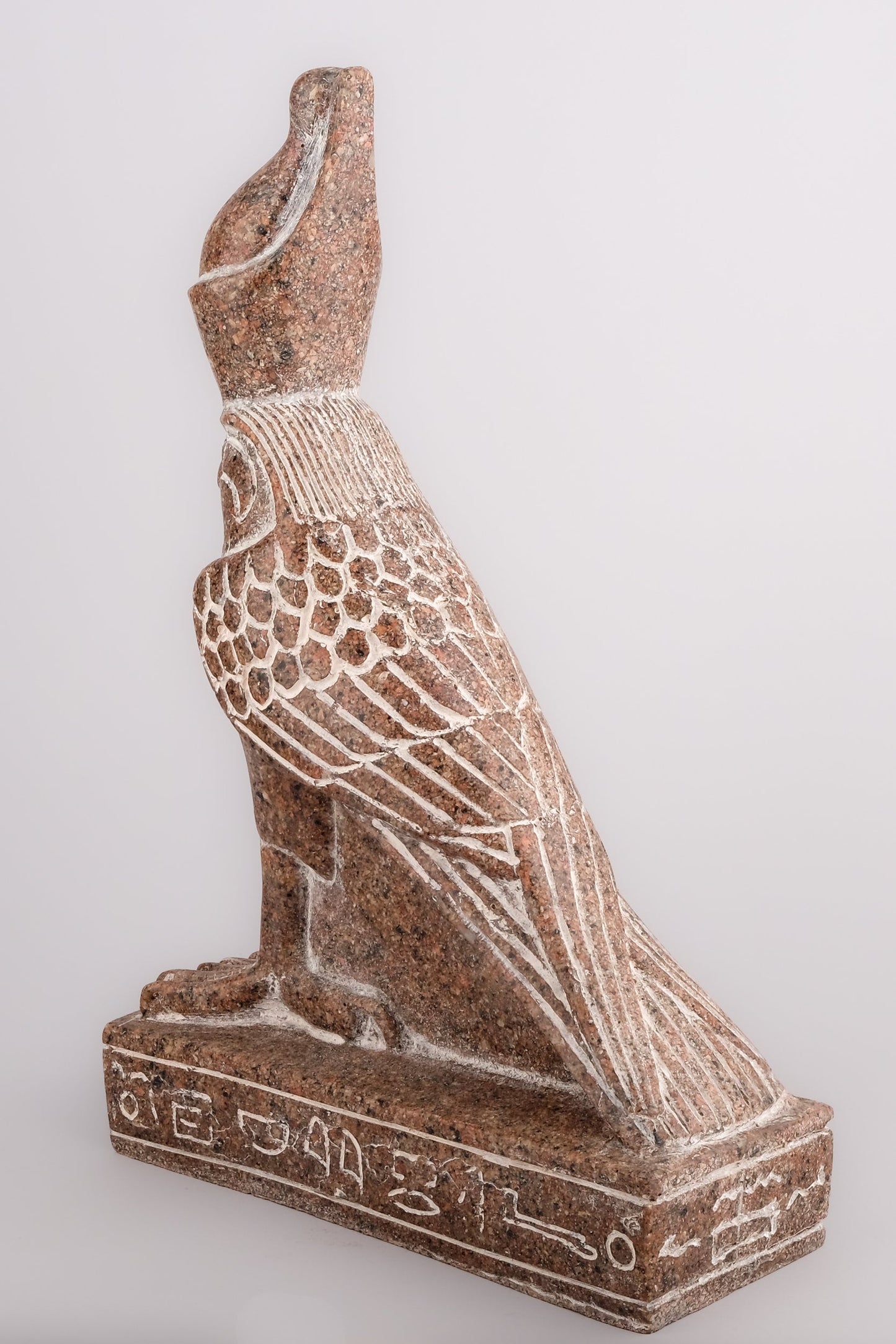 Statue of Horus Falcon Bird sculpture large granite stone made in Egypt