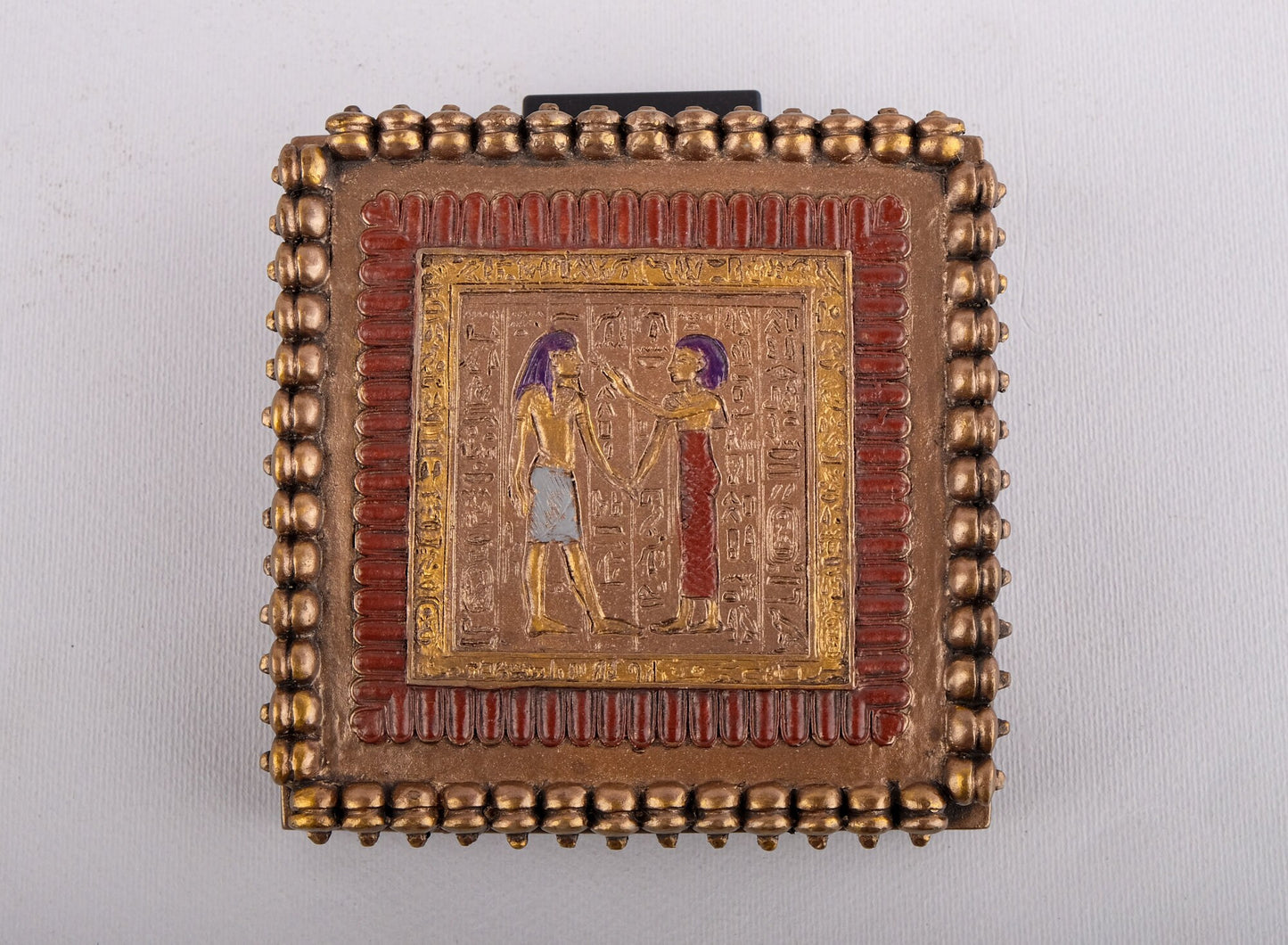 Gorgeous King Tutankhamun Shrine as a jewelry Box - Protected by selket goddess - Replica - handmade - made in Egypt