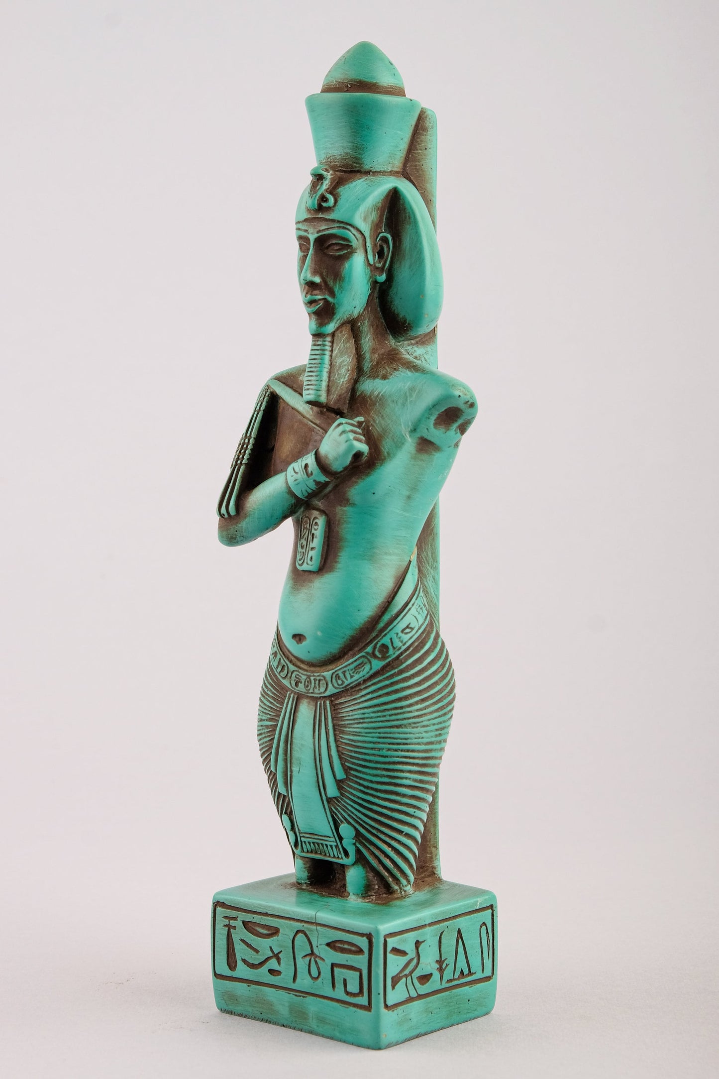 Ancient Egyptian statue of king Akhenaten