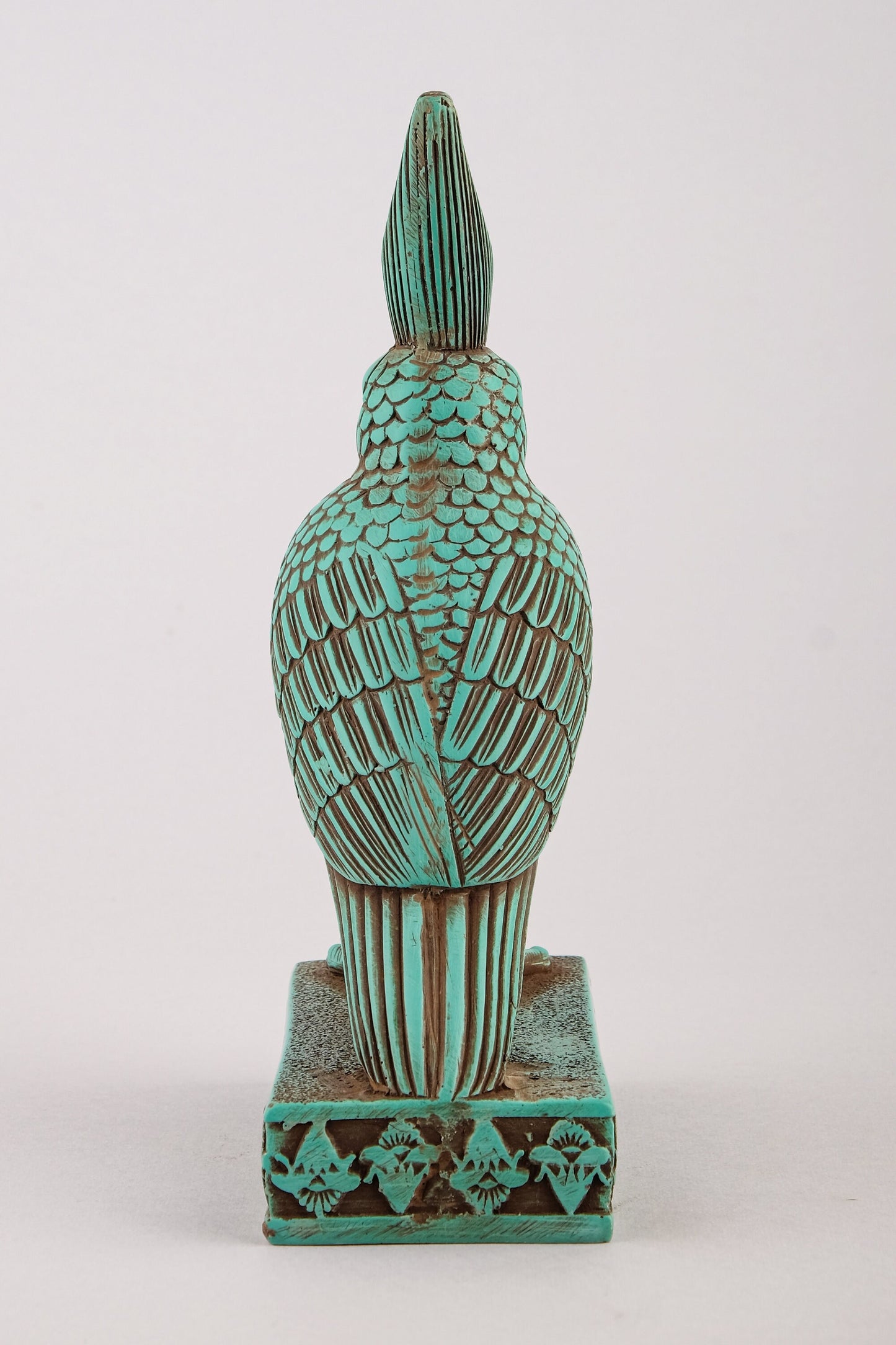 Statue of Egyptian art hand painted Horus