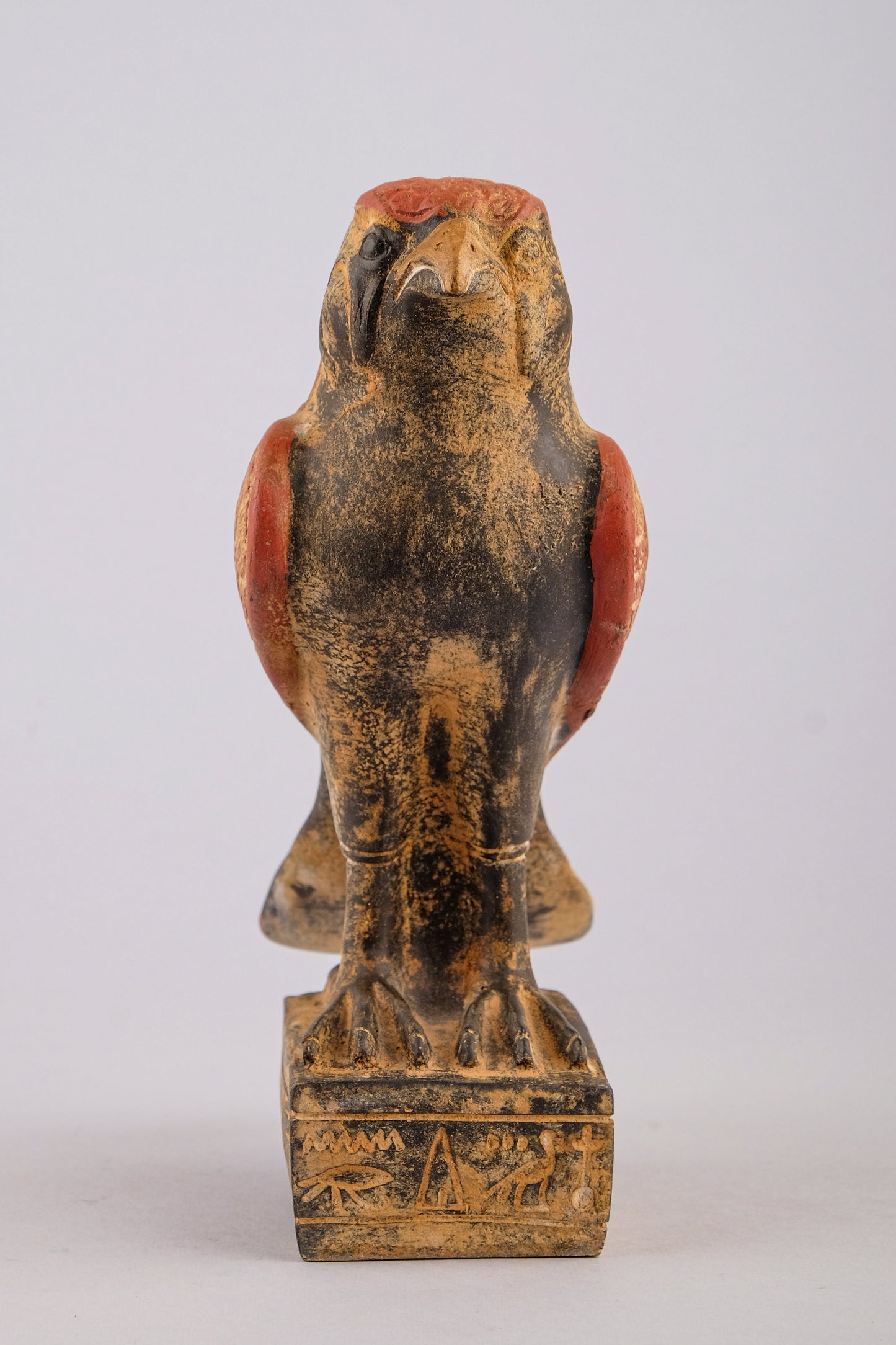 Statue of Horus god Falcon Bird heavy stone made in Egypt