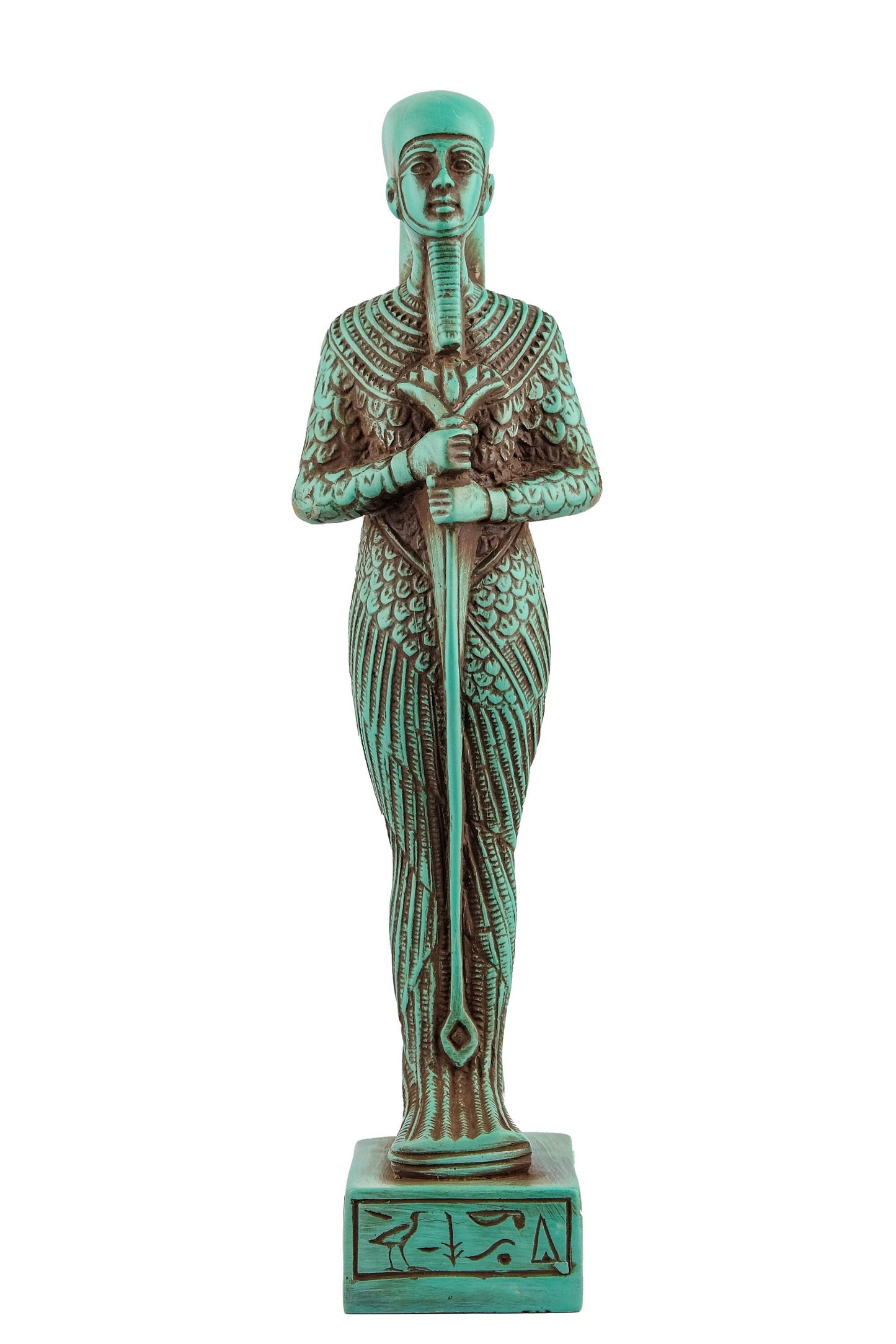 Unique Ancient Egyptian statue of Ptah god of artists and craftsmen heavy stone made in Egypt