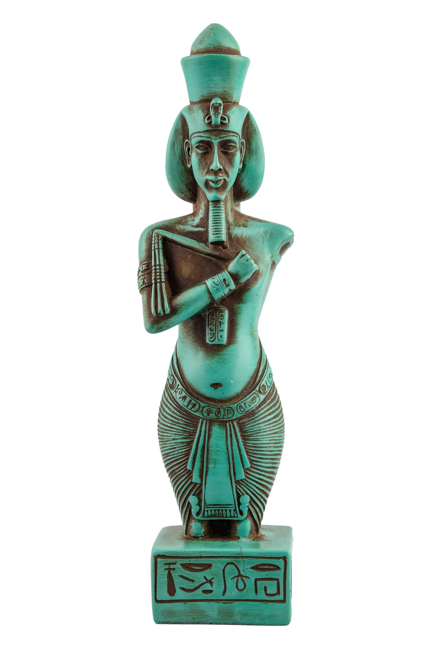 Ancient Egyptian statue of king Akhenaten