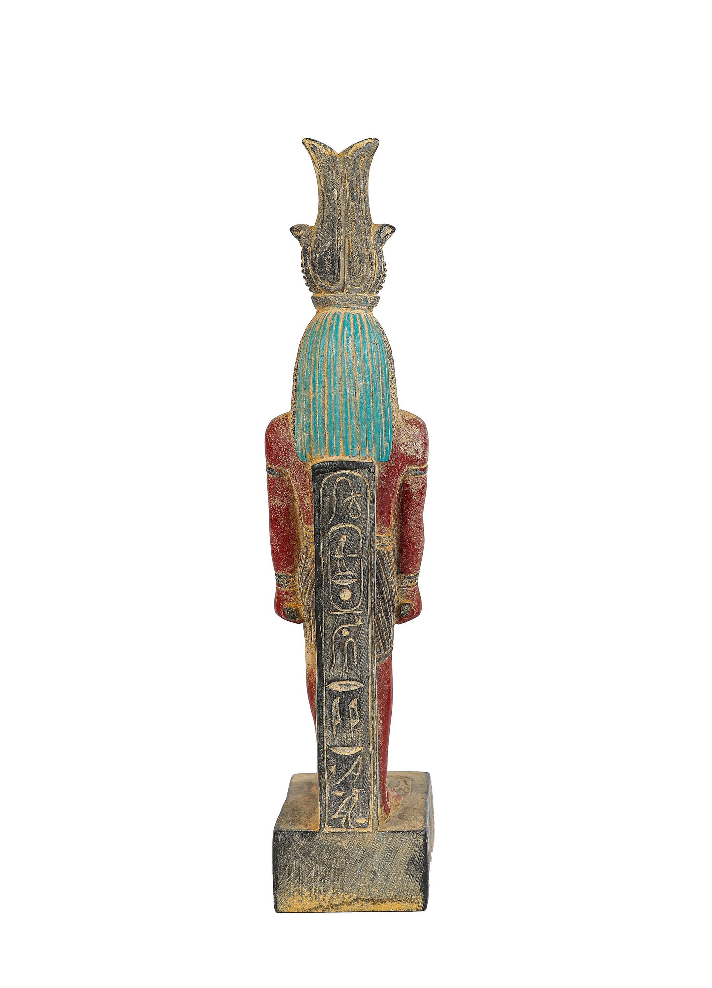 Statue of Egyptian Sobek crocodile Symbol of the Nile Sobek (also called Sebek) he is associated Nile crocodile. Heavy stone Made in Egypt