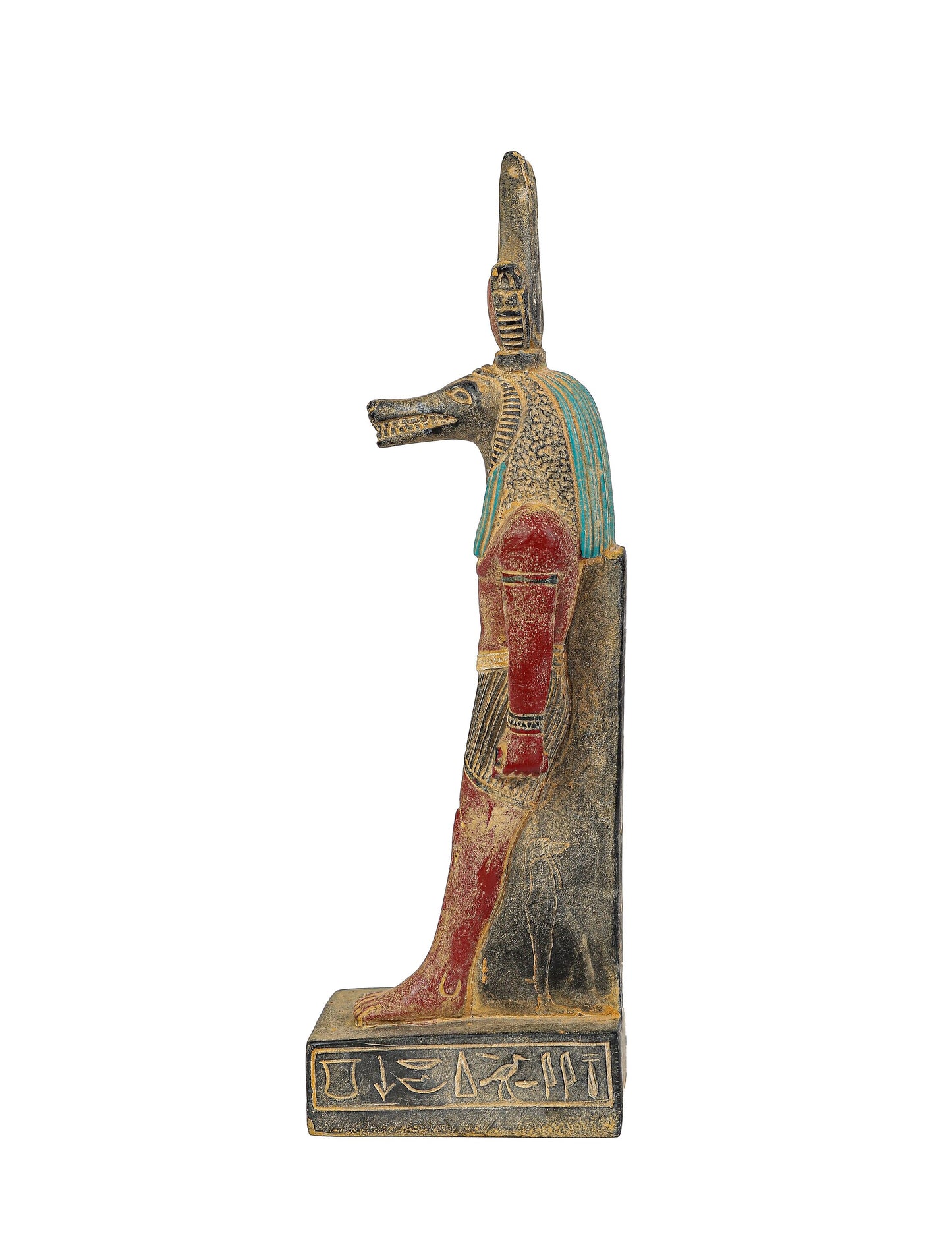 Statue of Egyptian Sobek crocodile Symbol of the Nile Sobek (also called Sebek) he is associated Nile crocodile. Heavy stone Made in Egypt