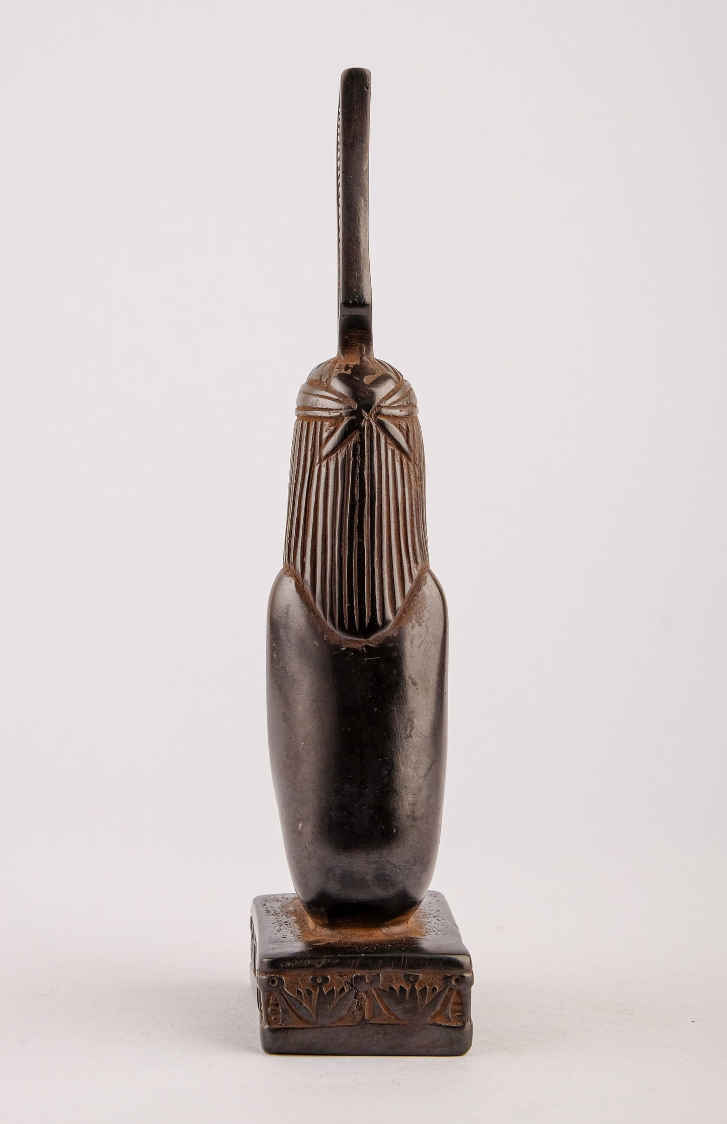 Unique ancient Egyptian statue Maat Goddess of Balance and Truth black Figurine handmade Egyptian art Altar statue made in Egypt