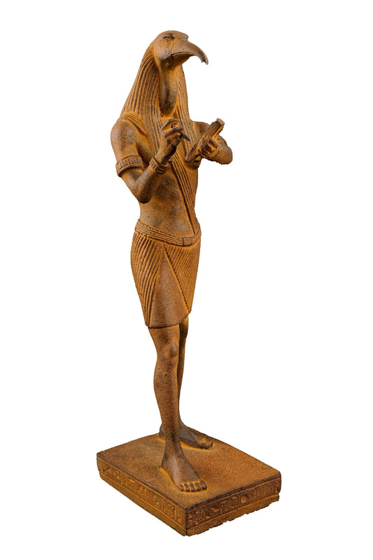 Egyptian statue of Thoth God of moon, magic, and master of knowledge