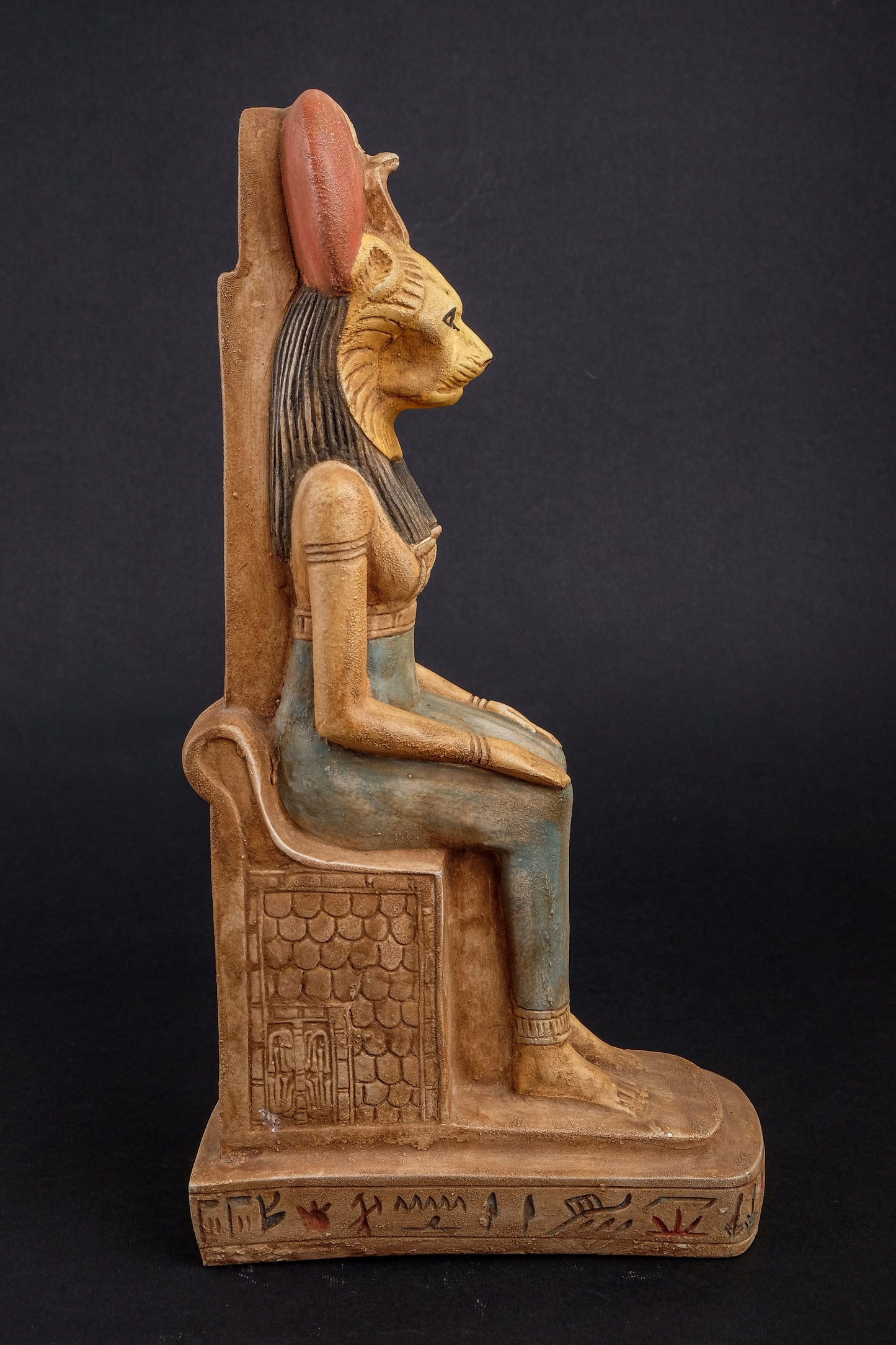 Unique Ancient Egyptian statue of Sekhmet - made in Egypt